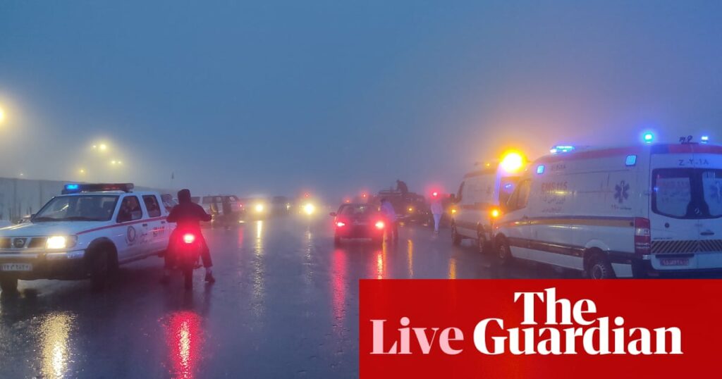 Iran president helicopter crash: Ebrahim Raisi and foreign minister have died, state TV says – live updates