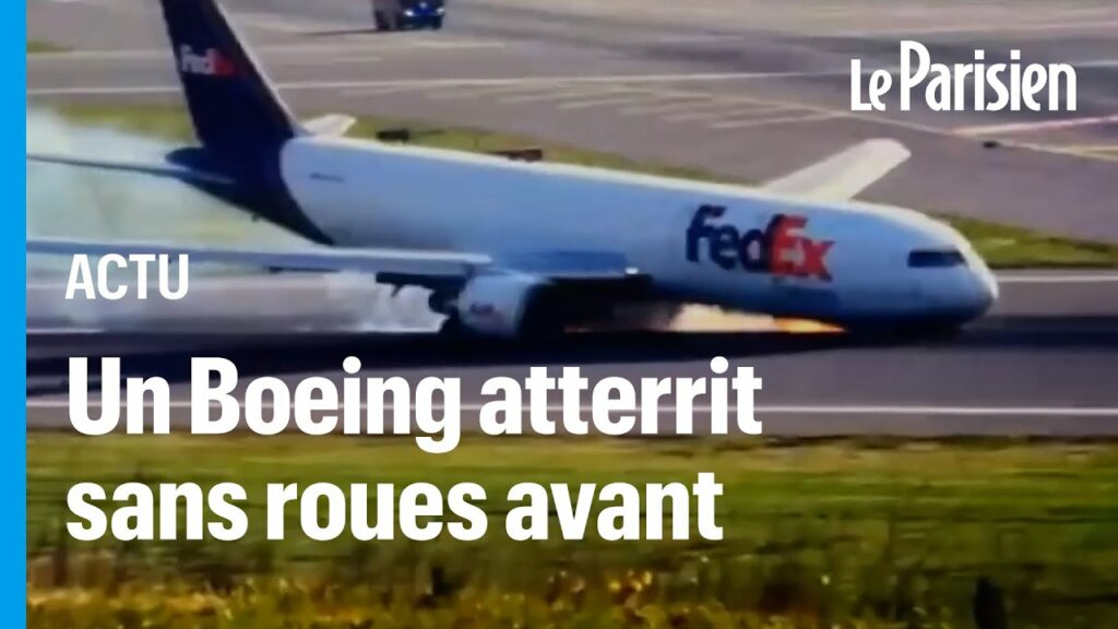 Istanbul : un Boeing 767 se pose en urgence sur le ventre après une panne du train d’atterrissage