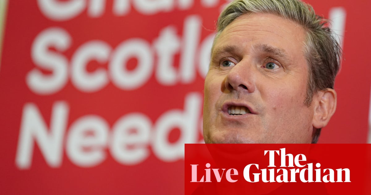 Keir Starmer to unveil Labour’s energy plans during Scotland trip – UK general election live