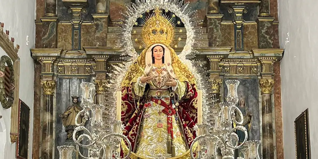 La Soledad de Huévar sale en procesión de gloria este sábado