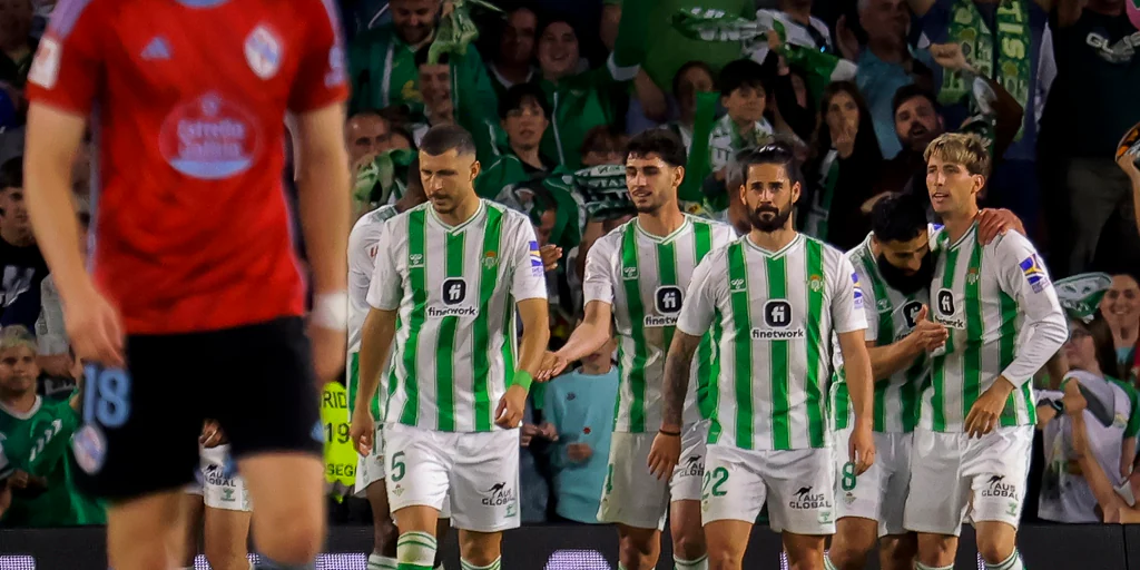 La jugada entre Isco y Fekir del Betis - Celta, la mejor del mes de abril