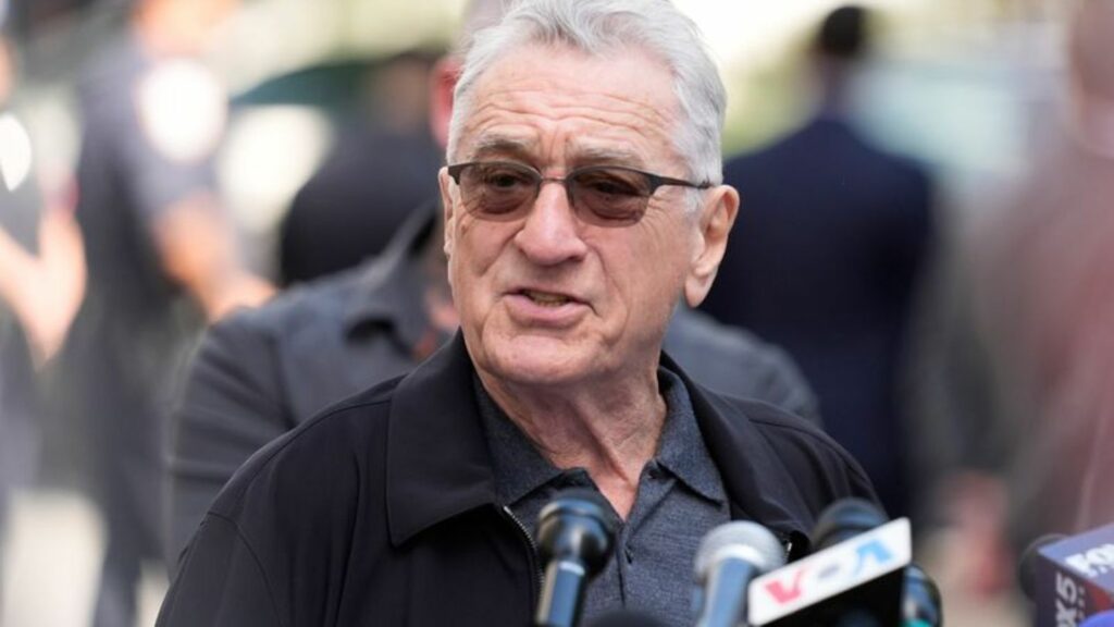 Robert De Niro: "Donald Trump möchte nicht nur die Stadt zerstören, sondern das Land. Und er könnte irgendwann die Welt zerstöre