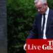 Minister defends loss of high-profile Tory MPs after Gove joins exodus – UK politics live