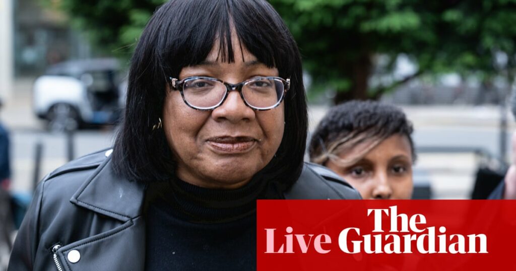 No decision taken on barring Diane Abbott from selection as Labour candidate, says Keir Starmer – UK politics live