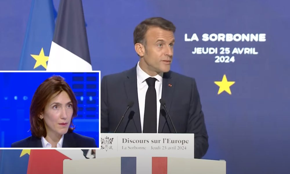Pris en photo avec Valérie Hayer, Emmanuel Macron affirme « avoir été piégé »