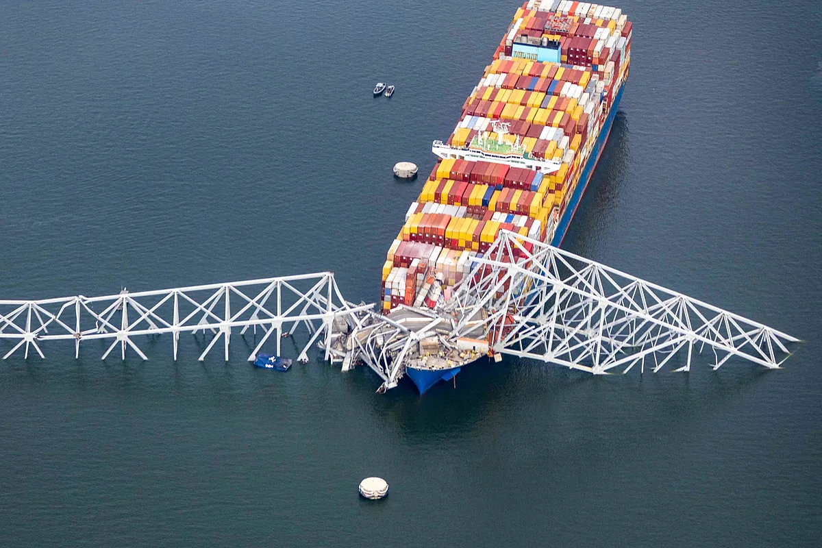 Recuperan un sexto cadáver del accidente del puente de Baltimore, el último que se buscaba