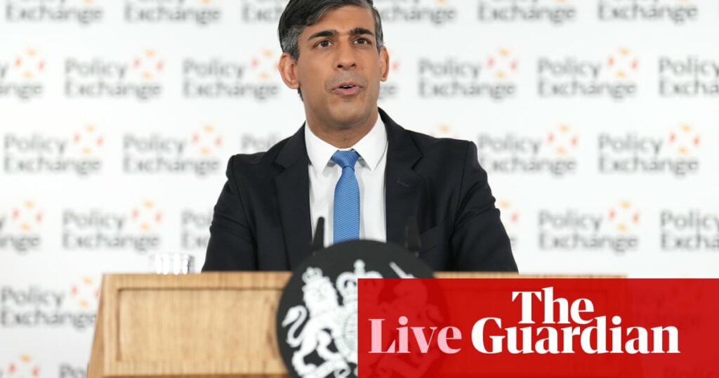 Rishi Sunak says Keir Starmer’s shift from embracing Jeremy Corbyn to Natalie Elphicke shows he has ‘no principles’ – UK politics live