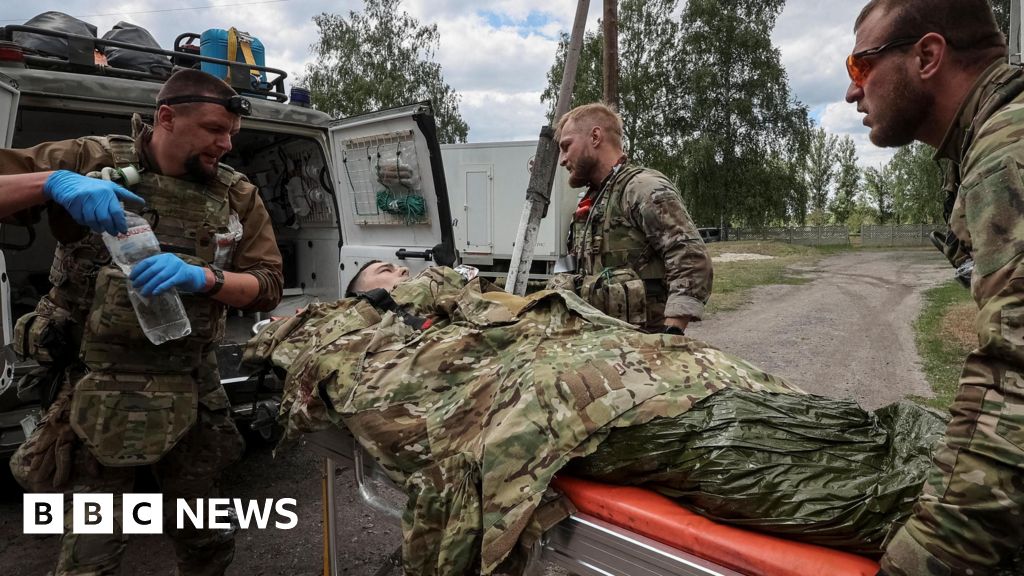 Russia claims troops enter border town near Kharkiv