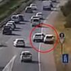 Shocking moment angry motorist reverses down a motorway slip road and rams British holidaymakers in Majorca amid growing anti-tourism sentiment on the island