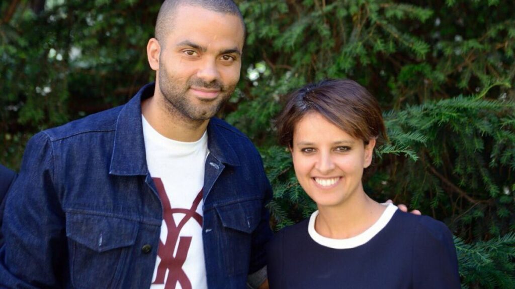 Soutien de Najat Vallaud-Belkacem à Villeurbanne, Tony Parker retropédale