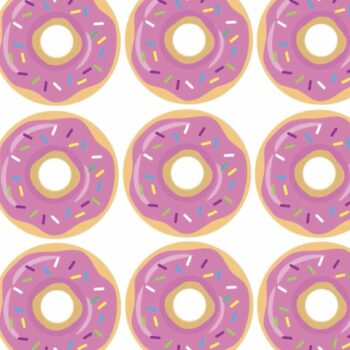 Suchbild: Augentest: Finden Sie den einzigartigen Donut in wenige Sekunden?