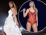 Taylor Swift sends fans wild on first night of revamped £1.4bn Eras tour in Paris with new outfits - including Westwood lyrics dress - and some major setlist changes to 3 hour show