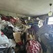 Would YOU put an offer in? Estate agent is selling three-bed London home for bargain price of £175K - but it's filled to the brim with hoarded junk and bags of rubbish