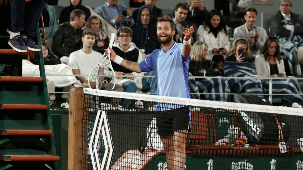 Roland Garros : Corentin Moutet, dernier Français dans le tableau masculin, éliminé