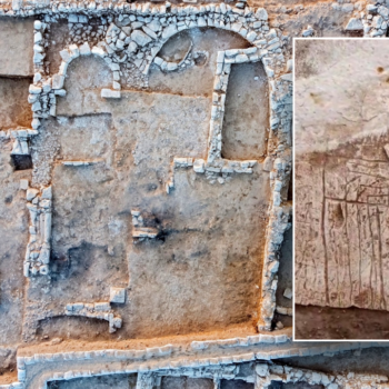 Archaeologists surprised by 'intriguing' art drawn by Christian pilgrims 1,500 years ago