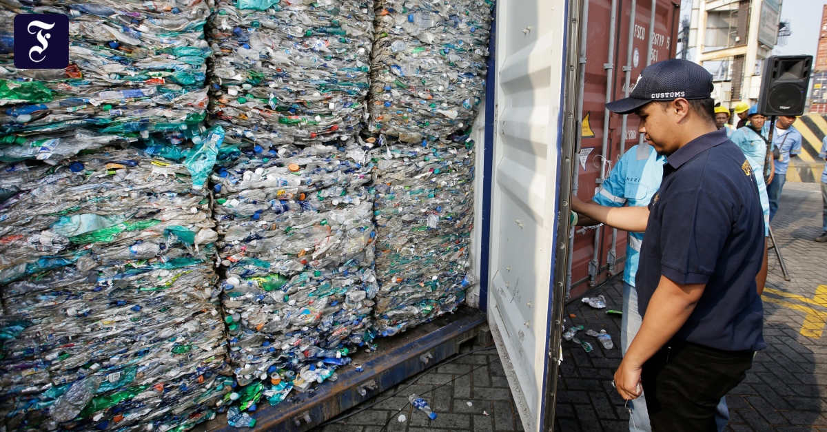 Deutschland exportiert weniger Plastikmüll ins Ausland