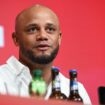 Vincent Kompany, 38, vergangene Woche bei seiner ersten Pressekonferenz beim FC Bayern