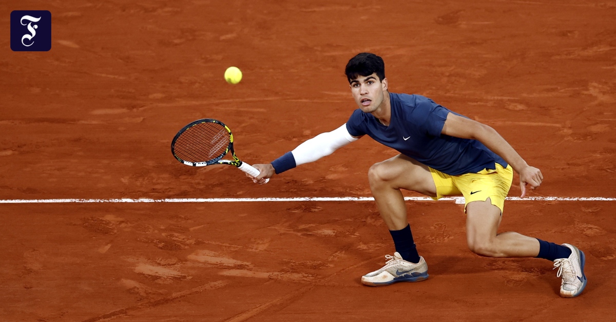 French Open: Carlos Alcaraz steht im Halbfinale