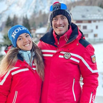 World Cup skier Jean Daniel Pession and his girlfriend, Elisa Arlian died in a mountain accident in Italy. Pic: @jeandanielpession/Instagram