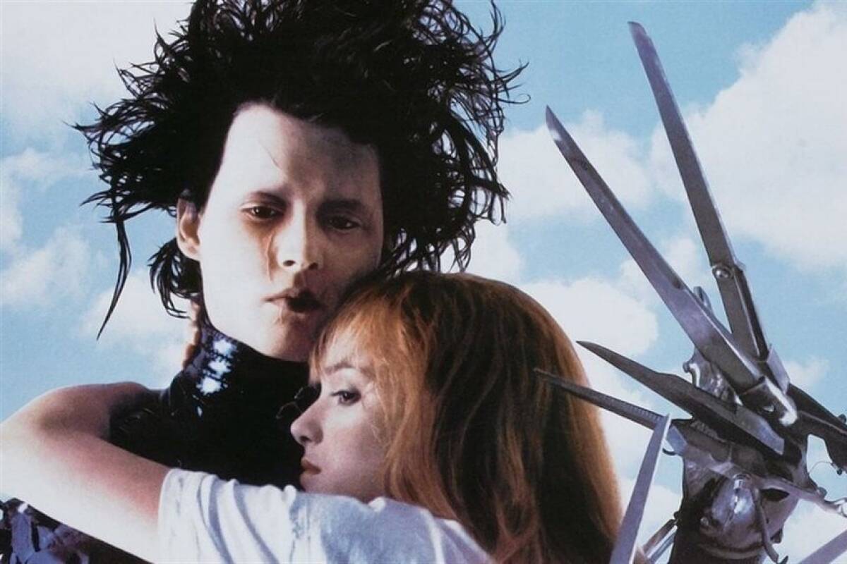 « Edward aux mains d’argent », le conte gothique de Tim Burton