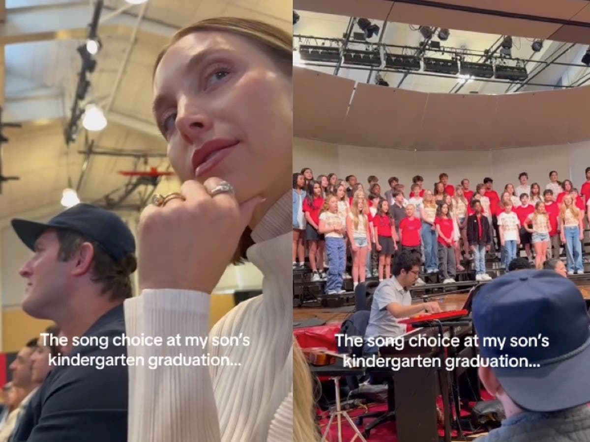 Whitney Port has subtle reaction to ‘The Hills’ theme song performance at her son’s graduation