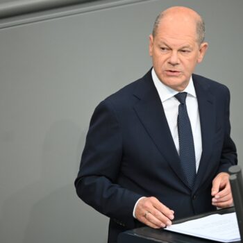 Regierungserklärung nach Tat von Mannheim: Scholz, der Sicherheitskanzler