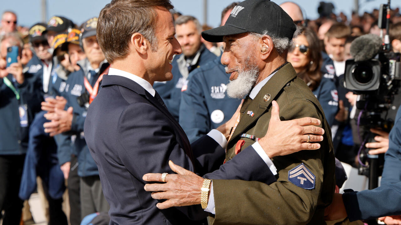 "Les honorer pour toujours" : en Normandie, un hommage aux derniers vétérans du Débarquement