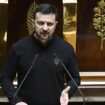 Volodymyr Zelensky, le président de l'Ukraine reçu à l'Assemblée le 7 juin 2024.