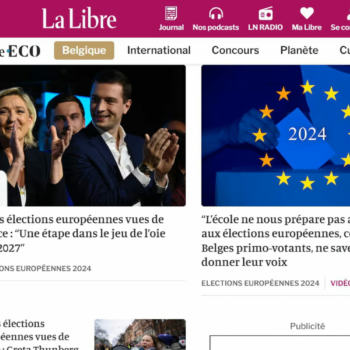 La Libre Belgique, Le Soir : les résultats des européennes donnés avant l'heure ?