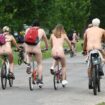 Thousands of naturists pedal UK streets for bizarre mass naked bike ride protest