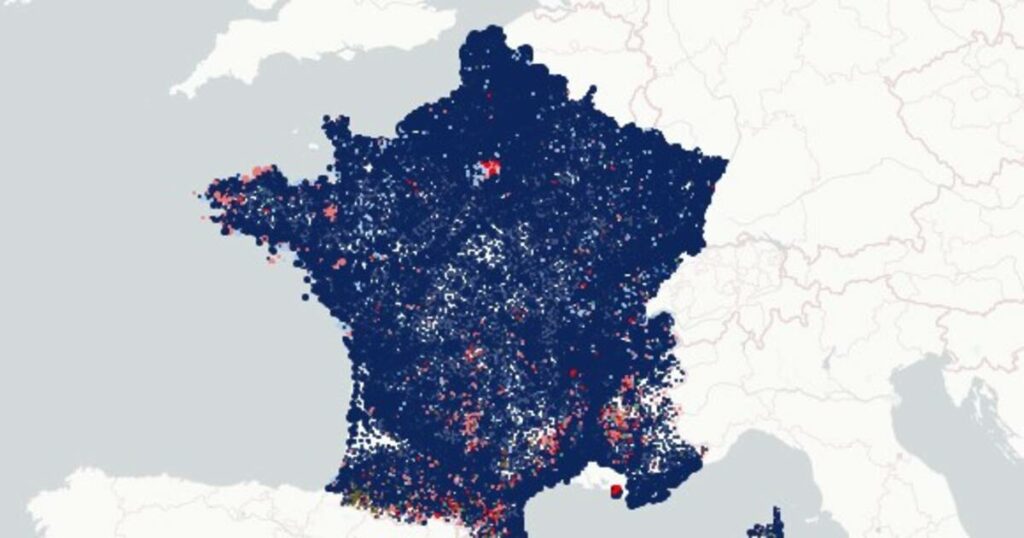 CARTES - Les résultats des élections européennes 2024 par commune et par département