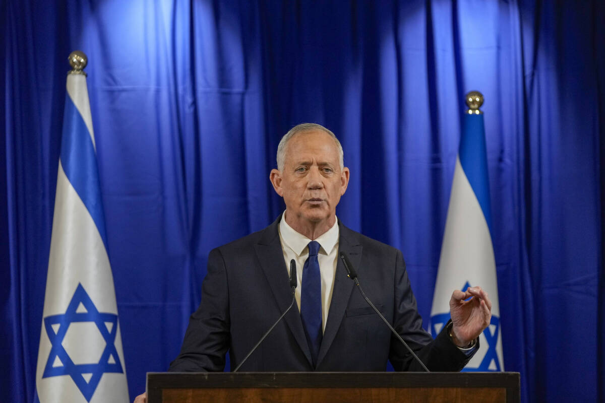 Israël : Benny Gantz, membre du cabinet de guerre, annonce sa démission du gouvernement