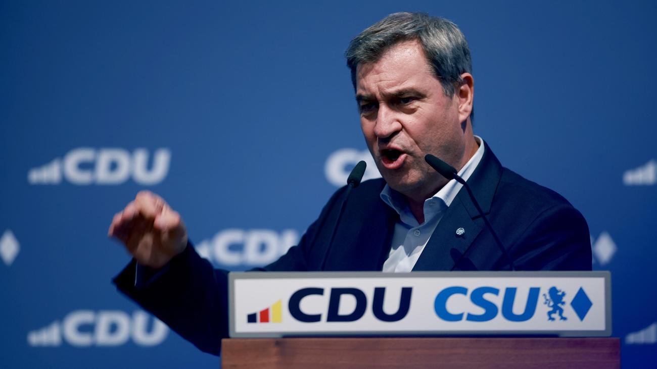 Europawahl: Markus Söder fordert Neuwahl des Bundestags