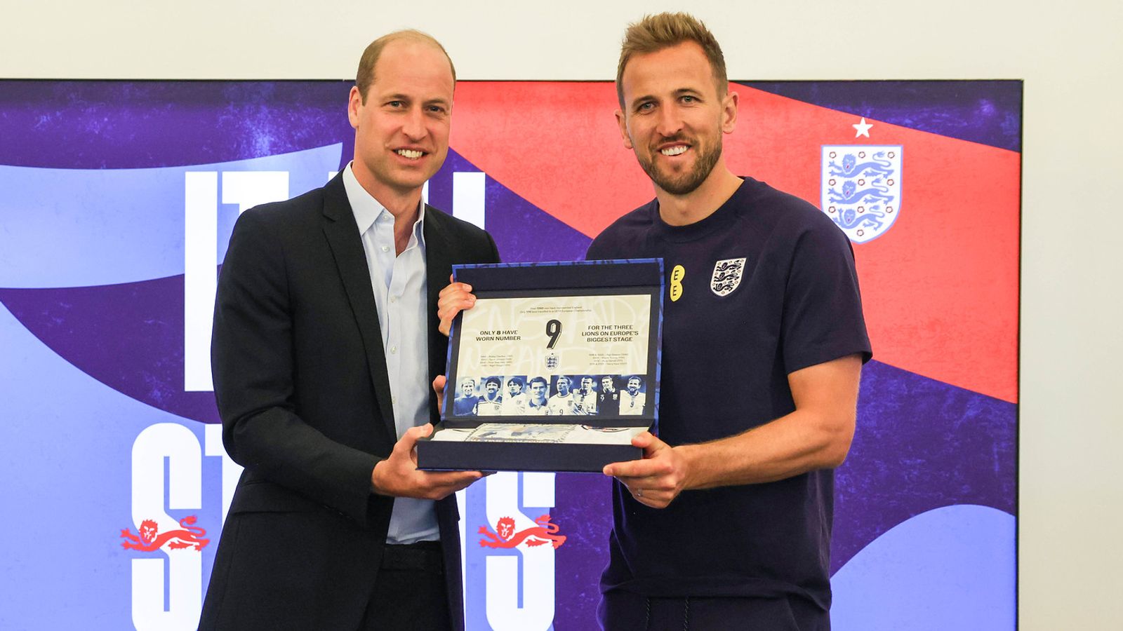 Prince Louis advises England squad to eat double portions in preparation for Euro 2024