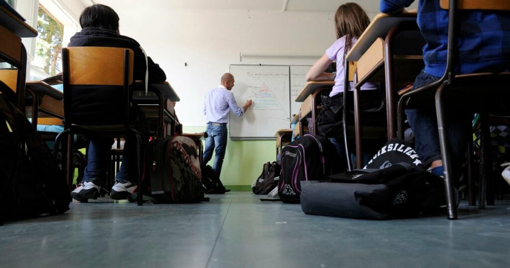 Collège privé de Tinténiac au nord de Rennes le 23 septembre 2011