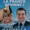 Affiche Bardella Le Pen RN européennes