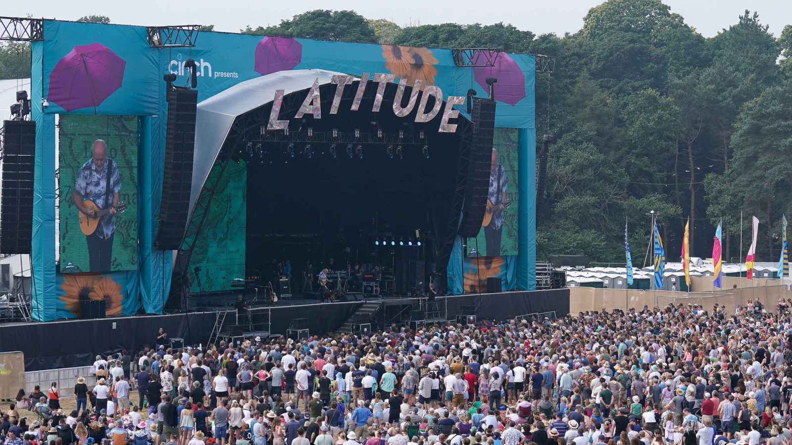 Pic: Latitude Festival in Henham Park, Suffolk, in 2021. Pic: PA
