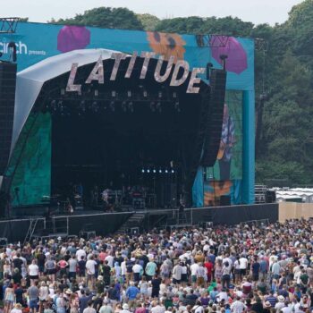 Pic: Latitude Festival in Henham Park, Suffolk, in 2021. Pic: PA