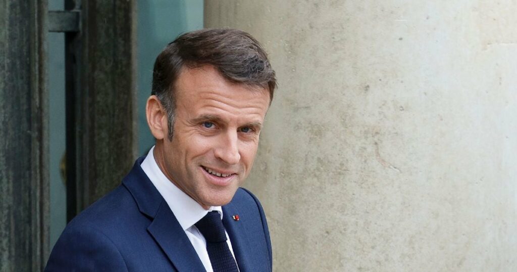 Le président français Emmanuel Macron, le 29 mai 2024 au palais de l'Elysée