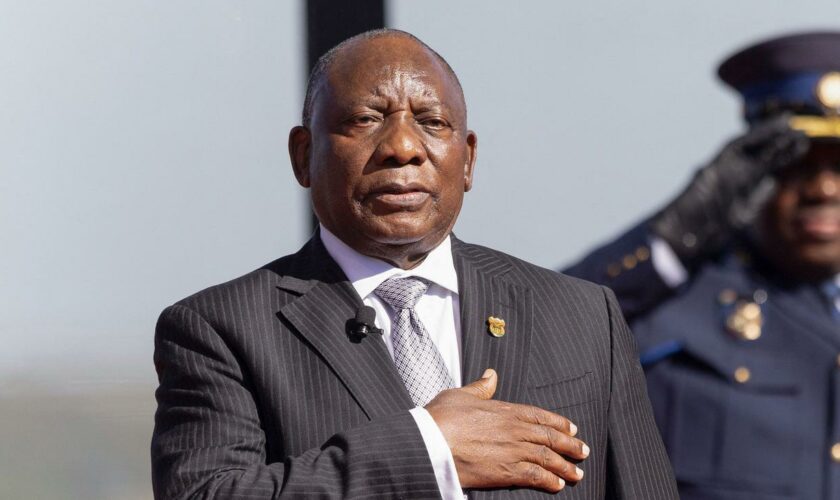 Südafrika: Cyril Ramaphosa erneut als Präsident Südafrikas vereidigt