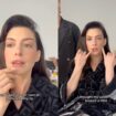 Anne Hathaway’s savvy use of hair pins to plump lips goes viral