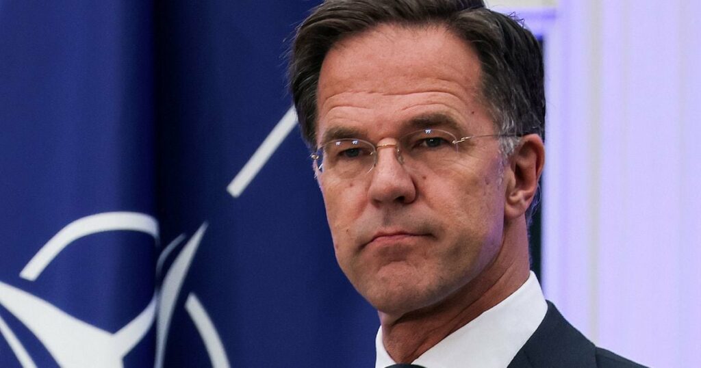 le Premier ministre néerlandais Mark Rutte à La Haye, le 27 juin 2023