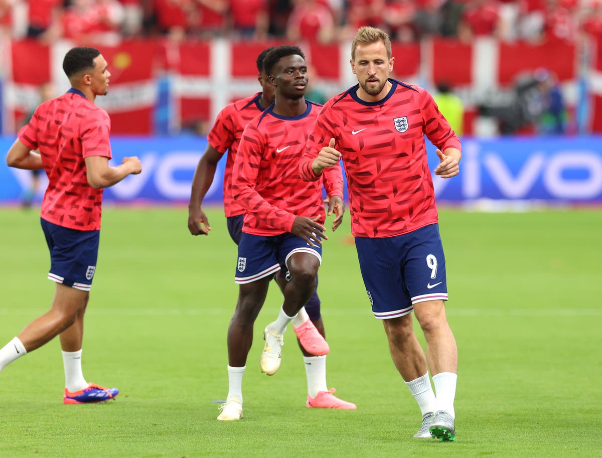 England v Denmark LIVE: Team news as Southgate backs Foden and Alexander-Arnold after shaky start to Euro 2024