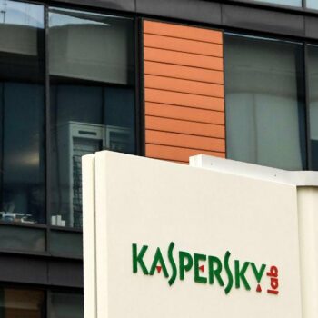 Vue du siège de Kaspersky Lab, la principale société russe de développement de logiciels antivirus, à Moscou, le 25 octobre 2017.