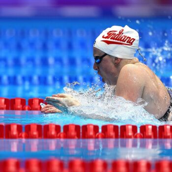 American swimmer Lilly King gets engaged moments after qualifying for Olympics in 200-meter breaststroke