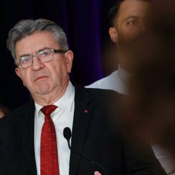 Le leader de LFI, Jean-Luc Mélenchon, le 9 juin 2024 à Paris