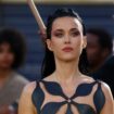 Katy Perry goes nearly naked wearing cut-out black dress in Paris