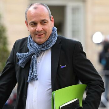 Laurent Berger reçu à l'hôtel Matignon à Paris, le 16 mai 2023