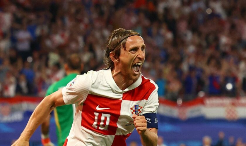 Fußball-EM: Luka Modrić ist ältester EM-Torschütze