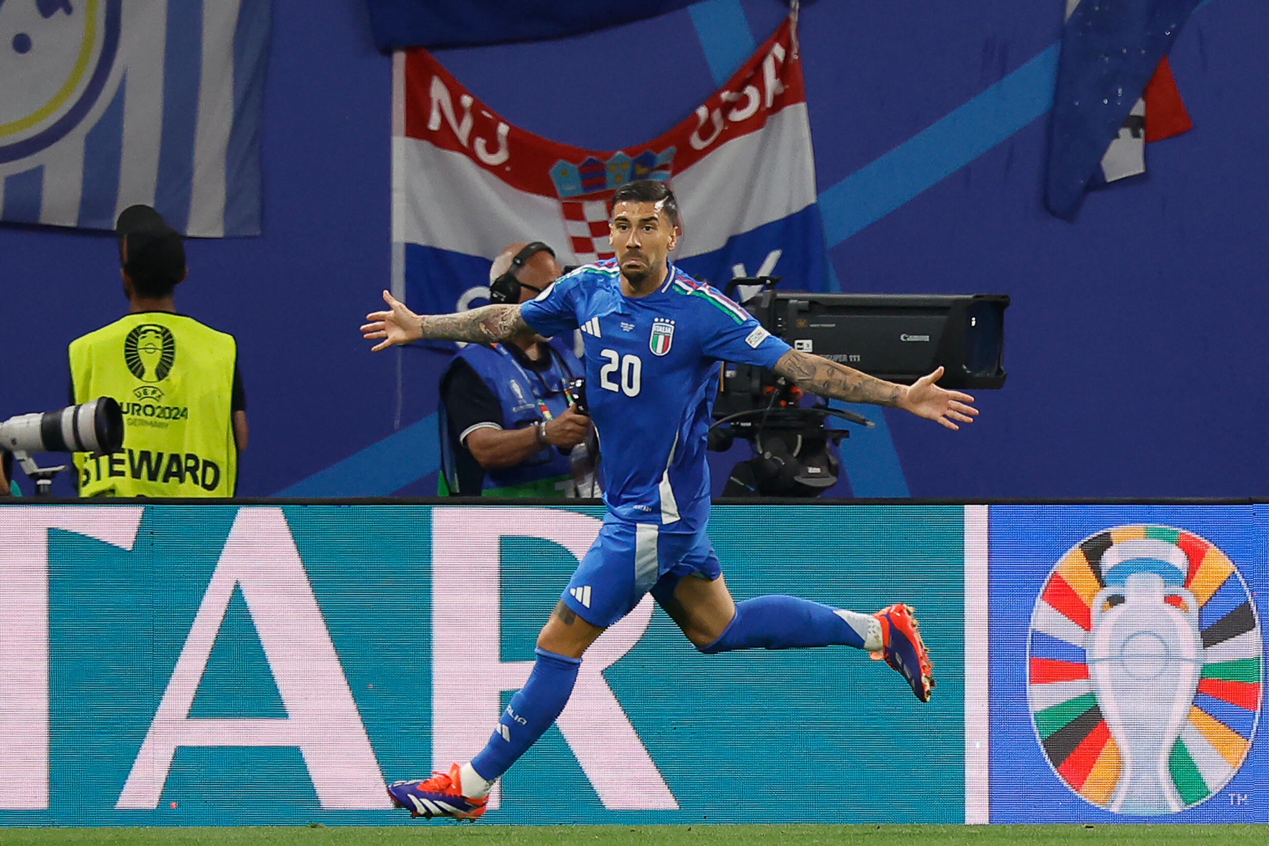 Euro 2024 : l'Italie se qualifie en 8es de finale sur le fil, la Croatie presque éliminée